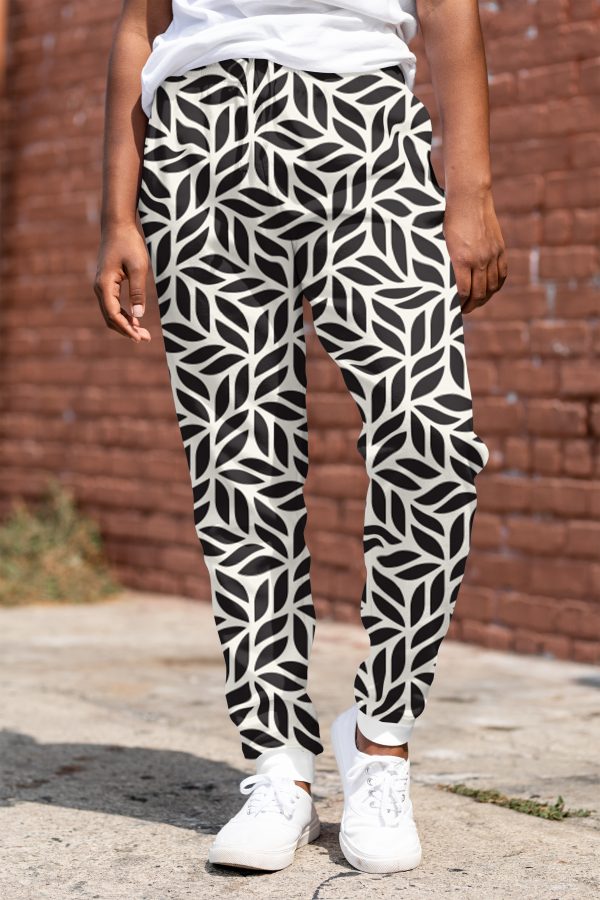 Black and White - Ladies Sweatpants