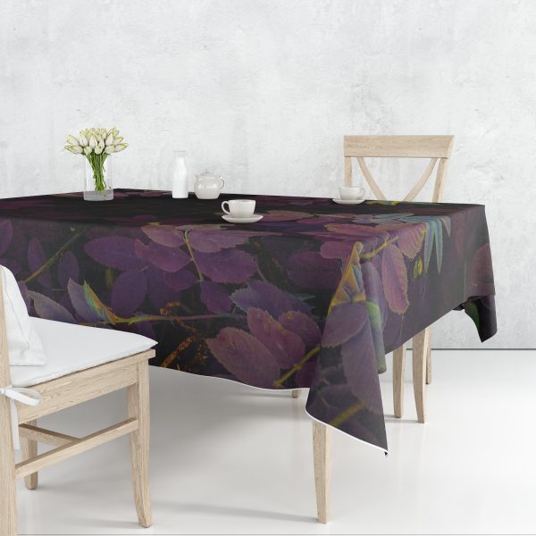 Dark Leaves - Table Cloth