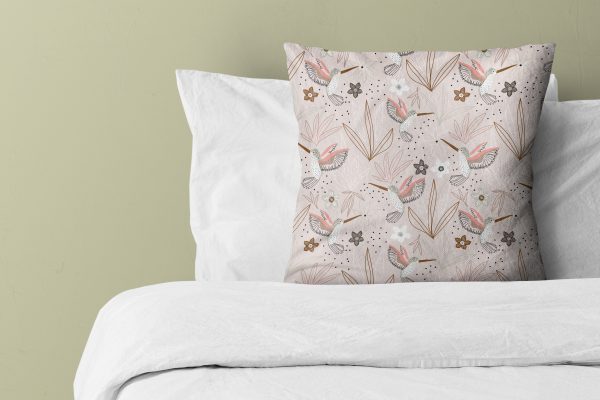 Hummingbird - Scatter Pillow