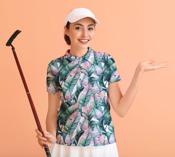 Custom Ladies Golf Shirt - Image 2